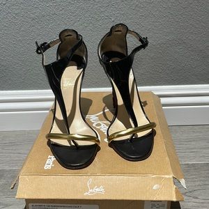 Christian Louboutin Black Patent Leather